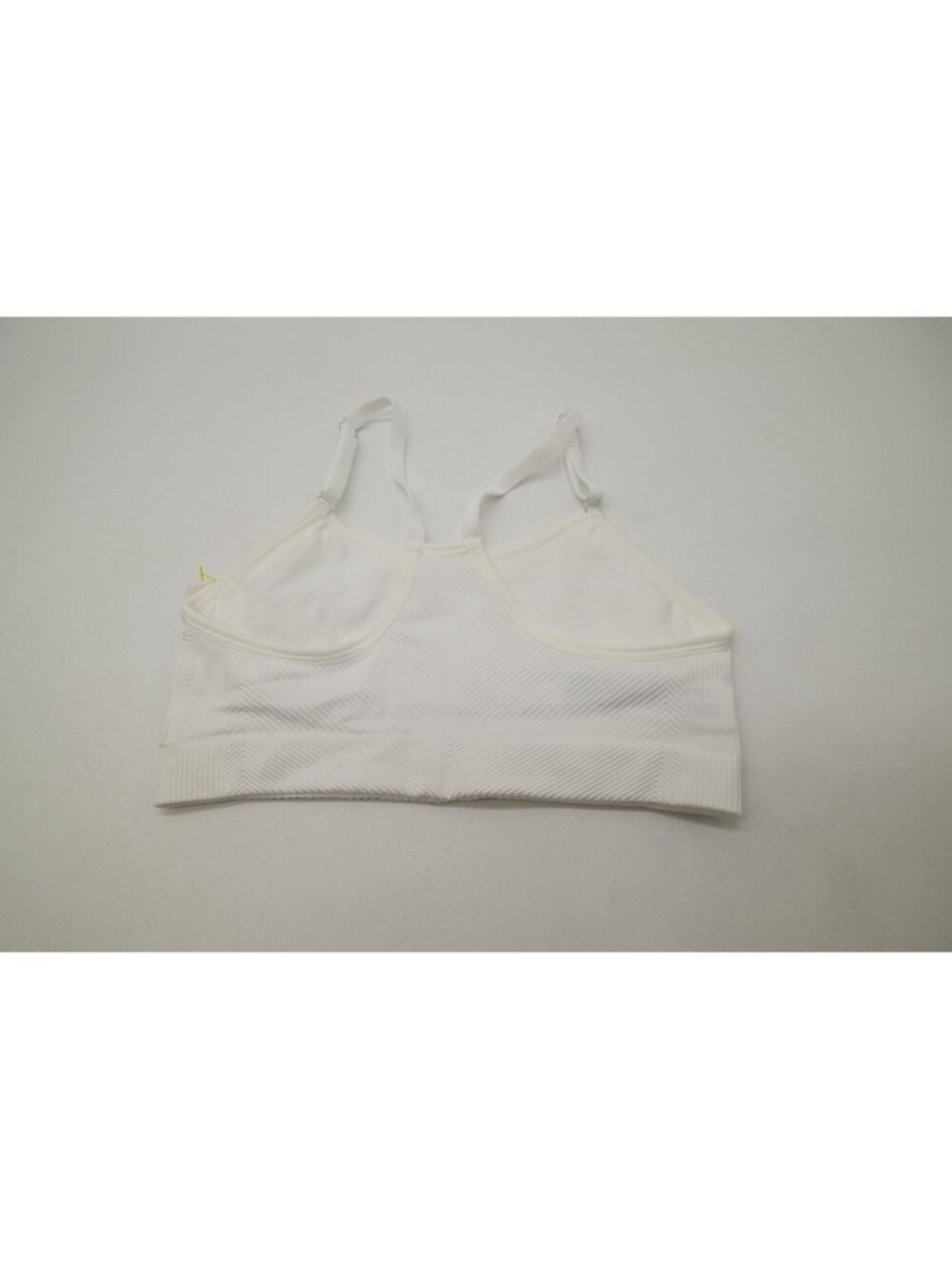 NWT All In Motion Lot of 2 Ribbed Pullover Sports Bras Sz S 6-7 White Black - Picture 3 of 12
